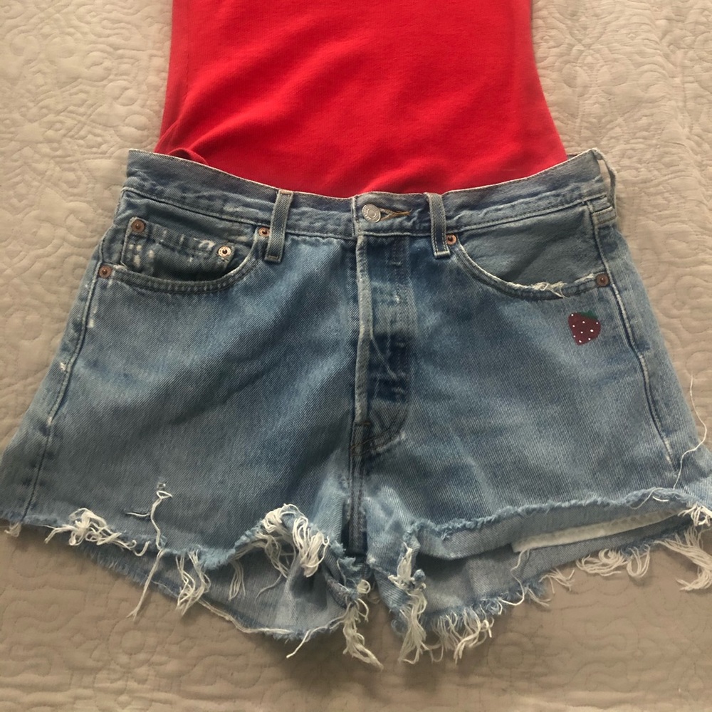Levi’s vintage cutoff jean shorts